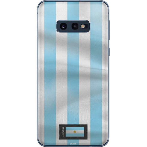 Argentina Soccer Flag Galaxy S10e Skin